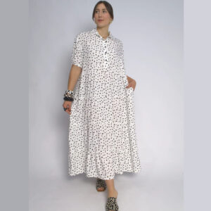 Vestido Camponesa Poá