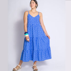 Vestido Ísis-Poá-azul